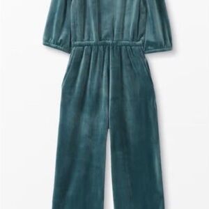 Green Velvet Jumpsuit